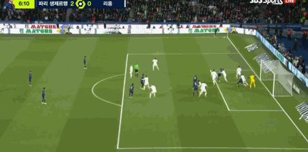 光速两击！姆巴佩缺席开场6分钟巴黎2-0领先里昂